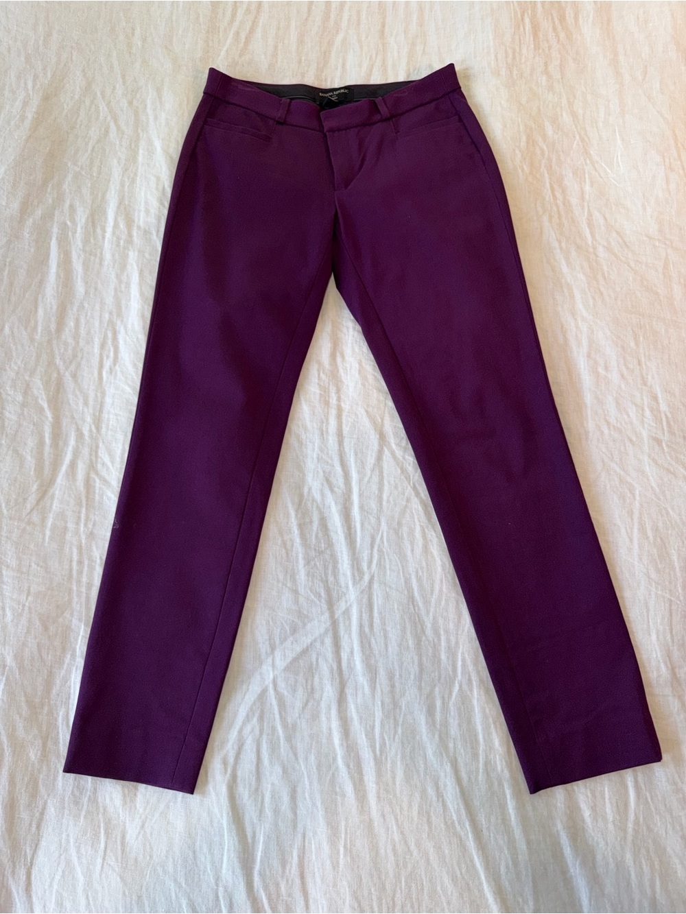 Banana Republic Plum Purple Sloan Pants